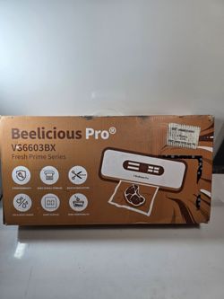 Beelicious Pro V36603BX Fresh Prime Series automatic food vacuum sealer