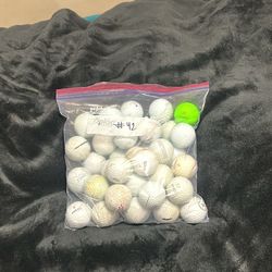 Callaway and titleist golf balls all used
