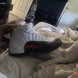 Jordan 12 Red Taxi Flip