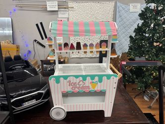 Kid's Ice Cream Cart Food Trunk Play Toy Set