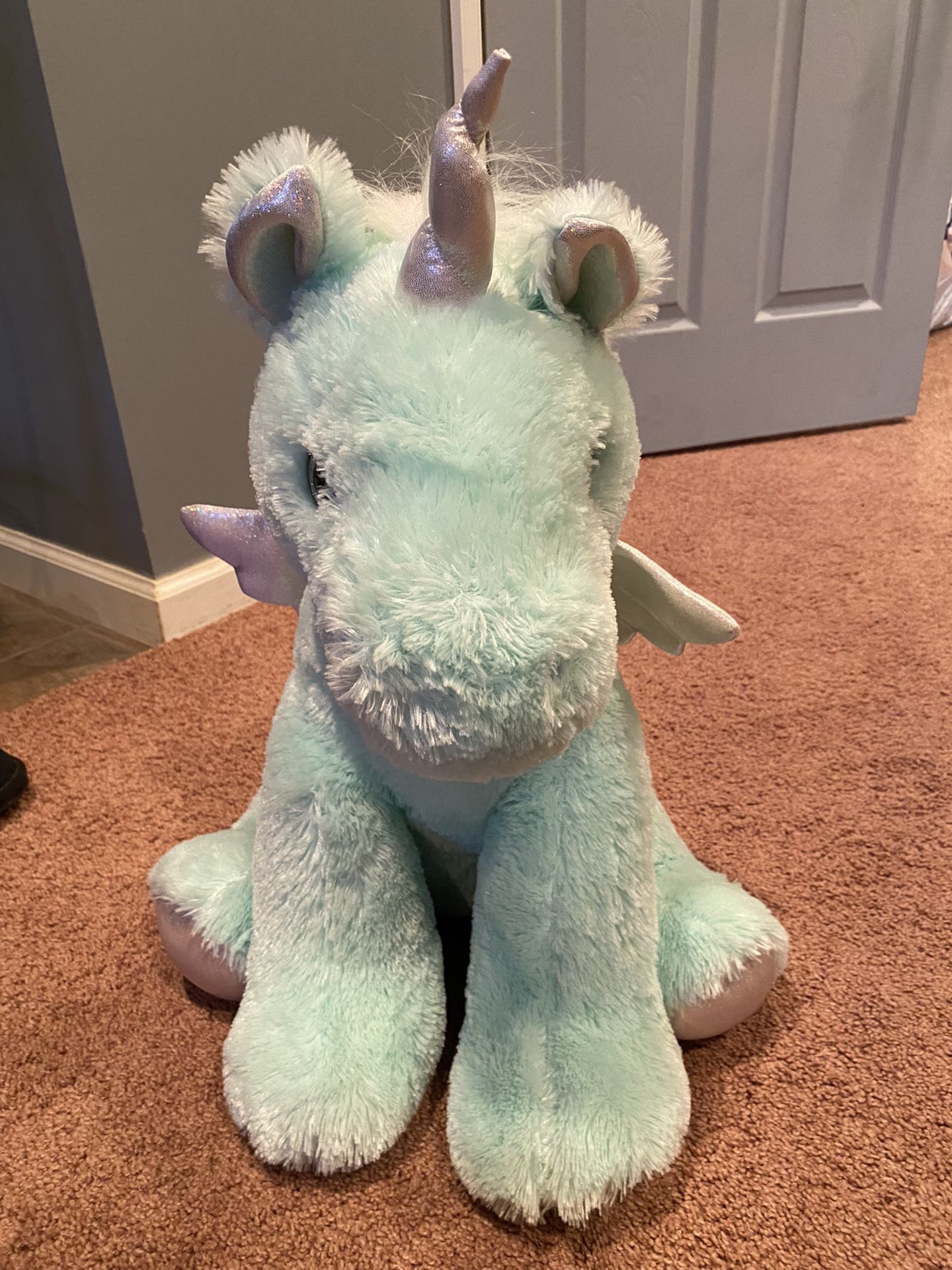 Teal unicorn from justice