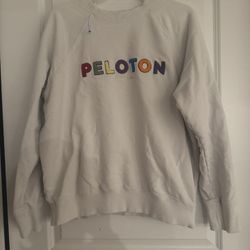 Peloton White Women's Sweatshirt size xl