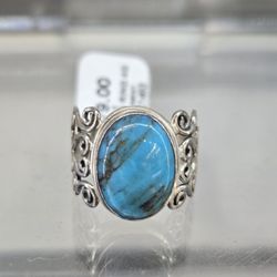 Silver 925 Turquoise Ring