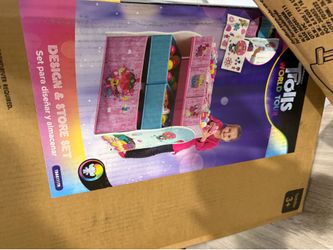 Brand new trolls toy storage