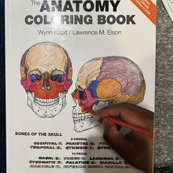 Anatomy Coloring Book 
