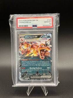 2023 POKEMON OBF EN-OBSIDIAN FLAMES #125 CHARIZARD ex