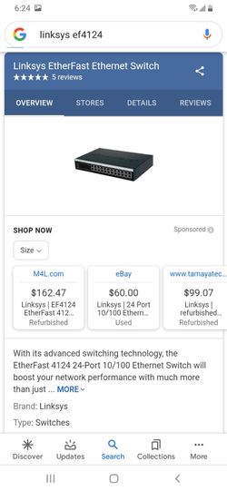 Linksys EF4124
