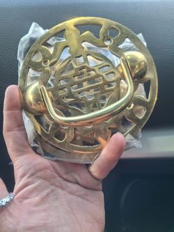 Brass Cabinet Pulls set of 3