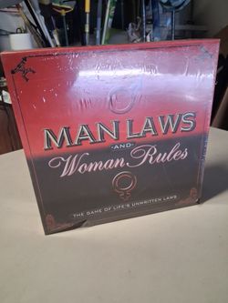 Man Laws & Woman Rules Board Game