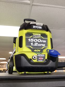 RYOBI 40V HP Brushless 1500 PSI Pressure Washer (Tool-Only) $200