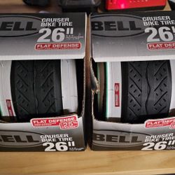 Cruiser Bike Tire With White Wall