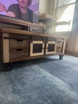 Wood Coffee Table “Barn Style”