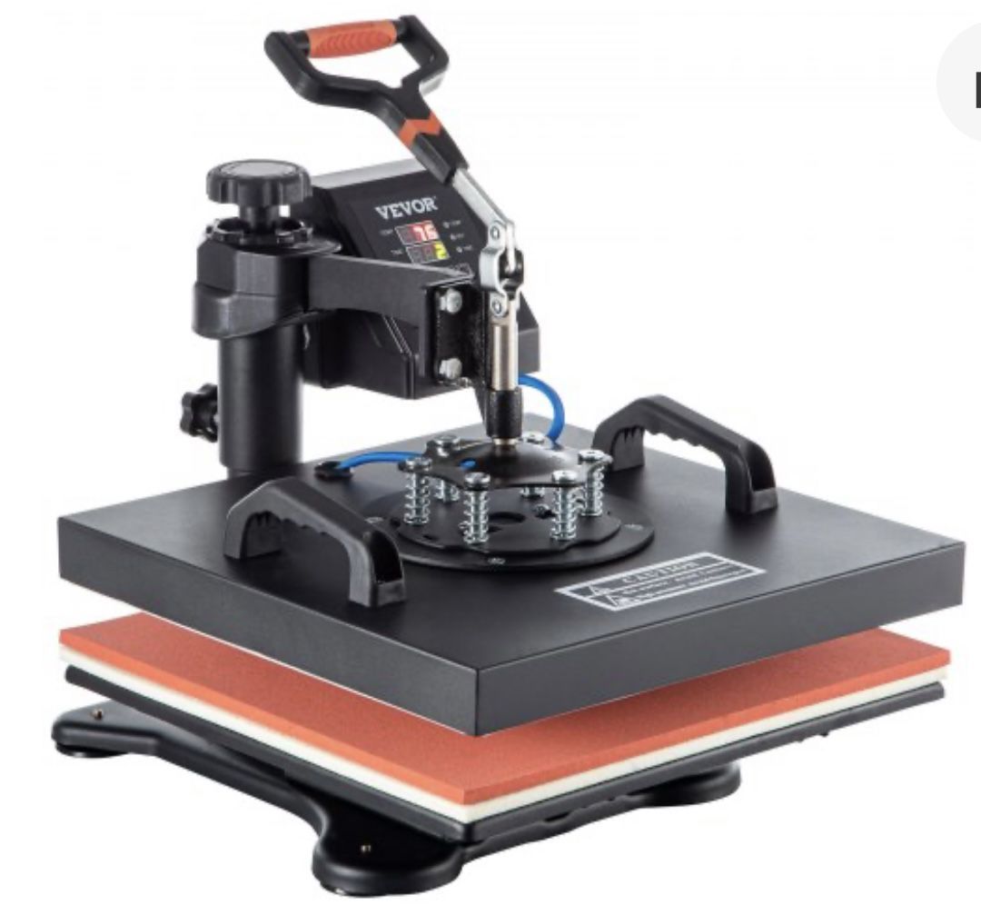 VEVOR Pressure Machine 15x15 Inch, T-Shirt Sublimation.