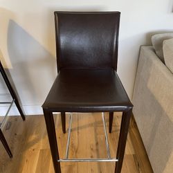 Set of four barstools