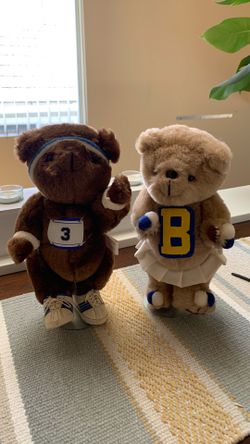 Vintage Kent collectible jointed bears