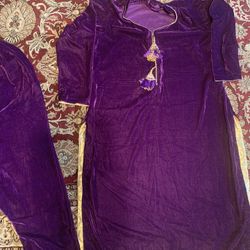 New 3 Piece Velvet Pakistan Dress Salwarkameez