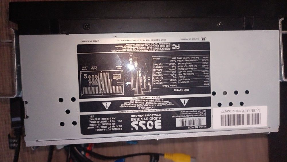 Boss Car Radio