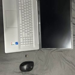 Hp 17 laptop 11th gen intel core 15 12 gb of ram, iris xe graphics