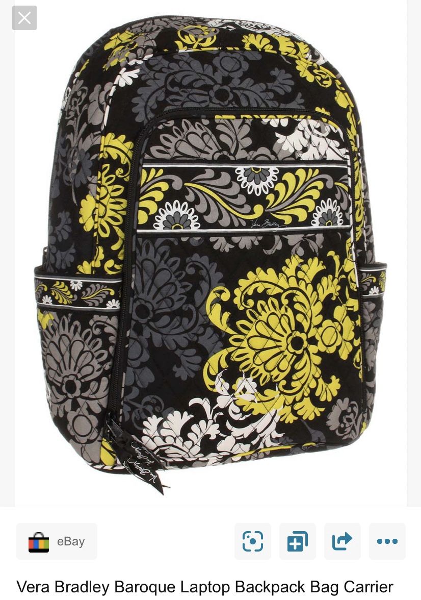 Vera Bradley laptop backpack