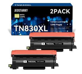 Compatible TN830XL Toner Replacement for Brother TN830XL TN830 XL Toner use with HL-L2460DW HL-L2405W HL-L2400D HL-L2480DW MFC-L2820DW MFC-L2760DW DCP
