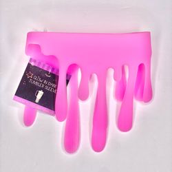 Target Bullseye Playground Halloween Glow in the Dark Pink Slime Tumbler Sleeve
