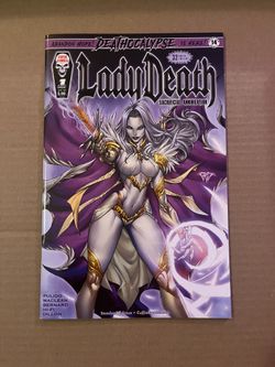 2022 Lady Death Sacrificial Annihilation #1 - Cover by Paolo Pantalena