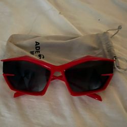 Red Racing Sunglasses 