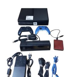 Microsoft Xbox One 500GB Prototype Console 2 Controllers 1.5tb EXT HDD complete