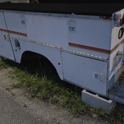 Used Utility Service Body w/ Gas-Powered Compressor – AS-IS – $800 OBO
