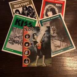 Kiss Firehouse Magazine Vintage 1990’s