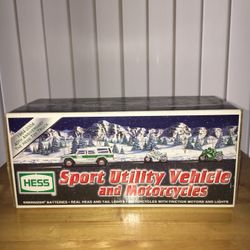 2004 Hess Sport Utility Vehicle And Motorcycles 