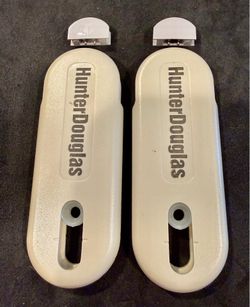 2 each Hunter Douglas CORD TENSIONERS Color Rich Cream OEM BRAND NEW