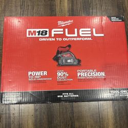 M18 FUEL 18V Lithium-Ion Cordless Brushless 6-1/2 in. Plunge Cut Track Saw
Hi