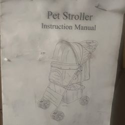 New Never Use Pet Stroller Perfect Condition 
