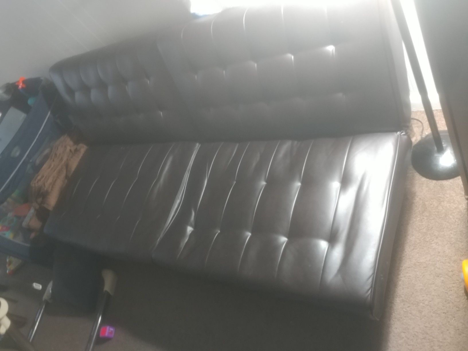 Leather sofa