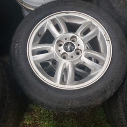 Mini cooper wheels