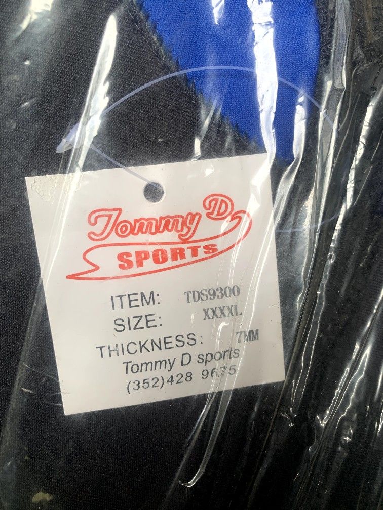 Tommy Wetsuit Size 4X