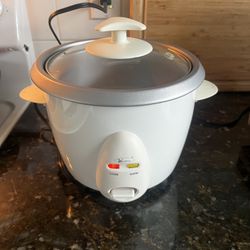 Rice Cooker With Steamer 