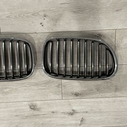 BMW 750li Front Bumper Grills Left And Right