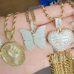 New Chains Stainless Steel 14k Gold Plated Doesn't Loses Color 