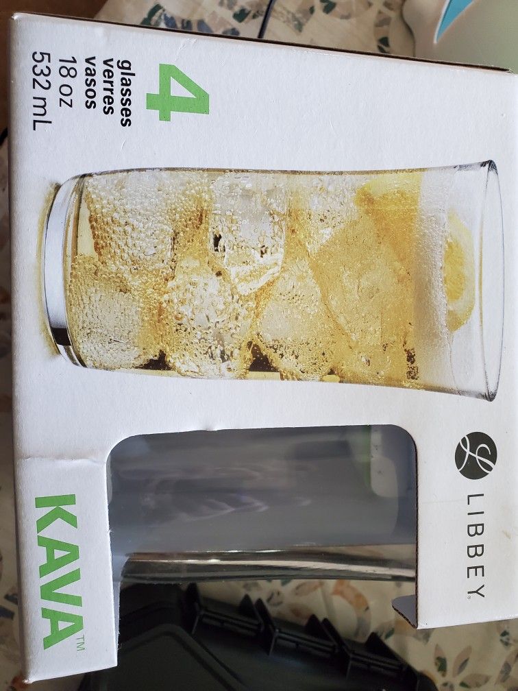 Brand New 18 Oz Glasses