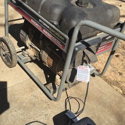 5500 Watt Rebuilt Briggs & Stratton Storm Responder Generator Works Perfectly!!