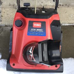 Toro CCR-3650 Snow Blower- Won’t Start