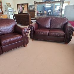 Sofa Set Leather 