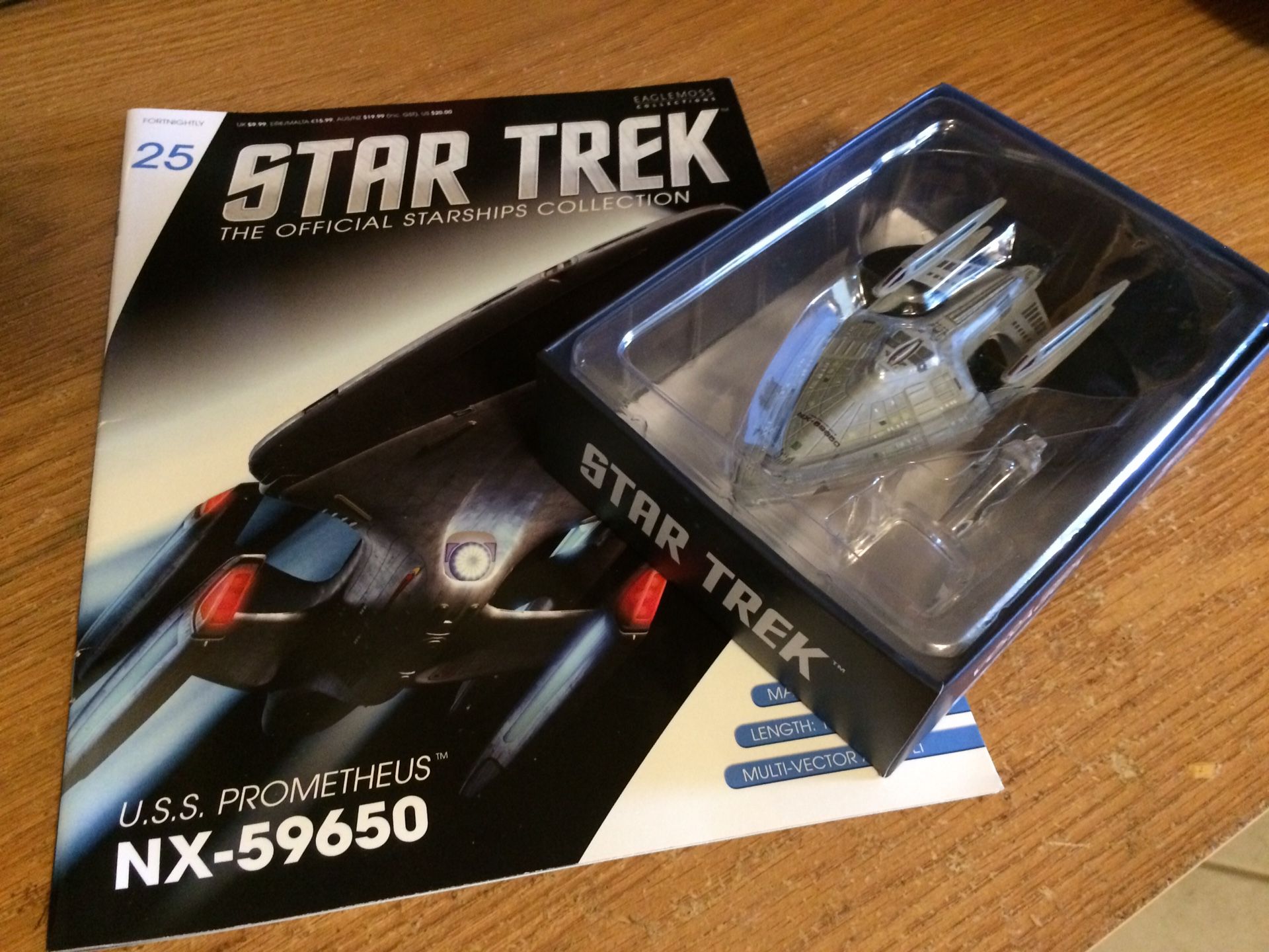 Eaglemoss Star Trek Starships # 25 - U.S.S. Prometheus
