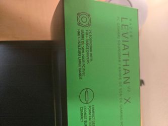 Leviathan x Bluetooth and micro USB-C laptop extentening soundbar