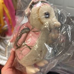 Pink Camo Stuffed Owl