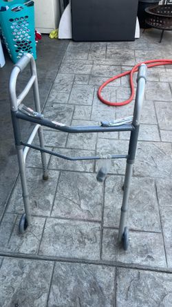 walker  foldable crutches good condition