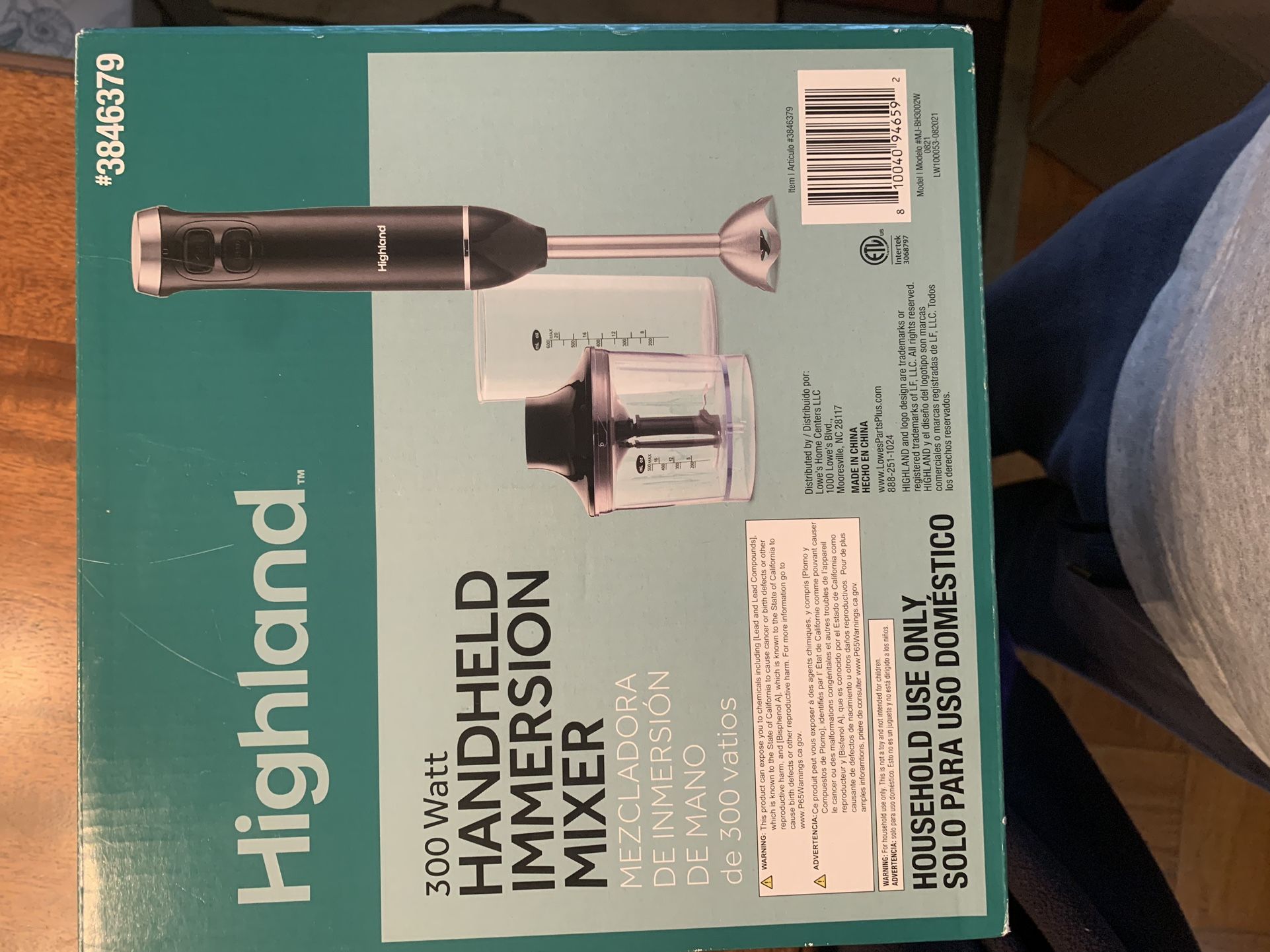 Immersion Stick Blender