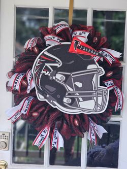 XLARGE HAND MADE ATLANTA FALCONS WREATH